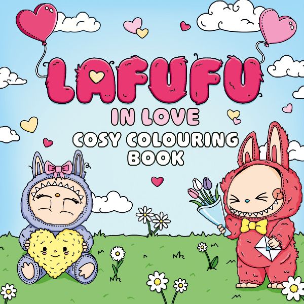 The Lafufu in Love Cosy Colouring Book: The perfect Valentines Day gift for kids!