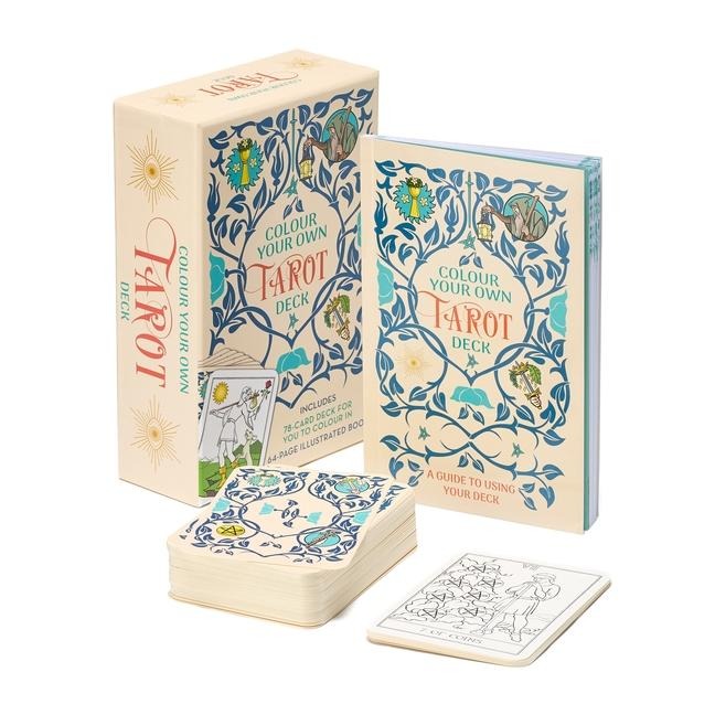 Color Your Own Tarot Book & Card Deck: Includes 78 Cards to Color in and a 64-Page Book