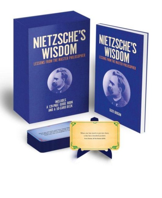 Nietzsches Wisdom Book & Card Deck: Includes 128-page guide book and a 50-card deck