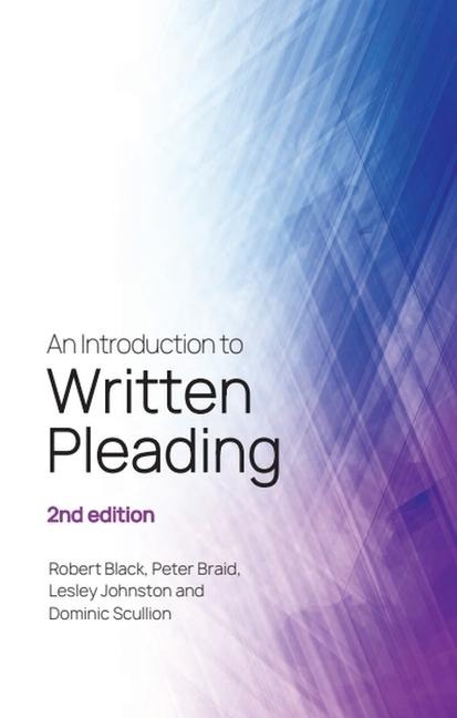 An Introduction to Written Pleading: 2nd edition