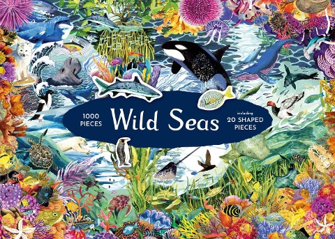 Wild Seas Jigsaw: Stories of Natures Greatest Comebacks: 1000 Piece Jigsaw with 20 Shaped Pieces