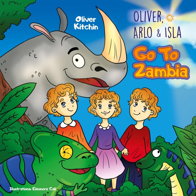 Oliver, Arlo & Isla. Go To Zambia