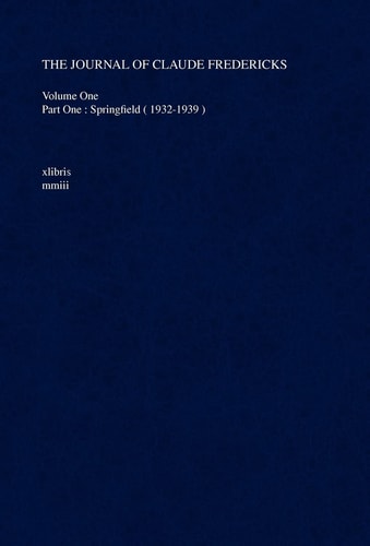 The Journal of Claude Fredericks