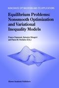 Equilibrium Problems: Nonsmooth Optimization and Variational Inequality Models