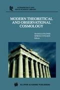Modern Theoretical and Observational Cosmology: Proceedings of the 2nd Hellenic Cosmology Meeting, held in the National Observatory of Athens , Penteli, 19-20 April 2001