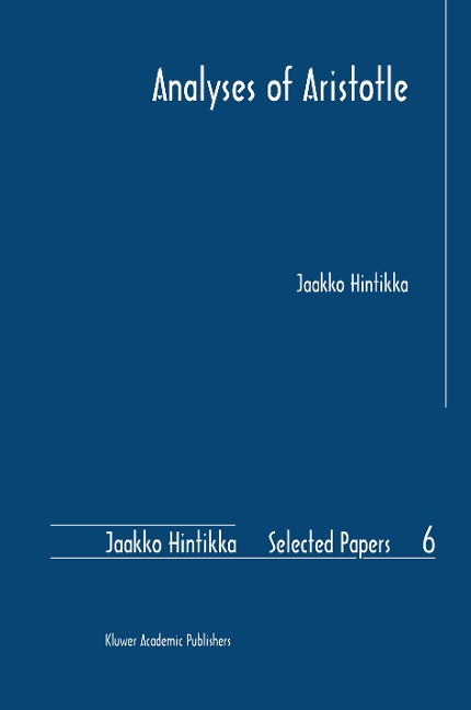 Analyses of Aristotle