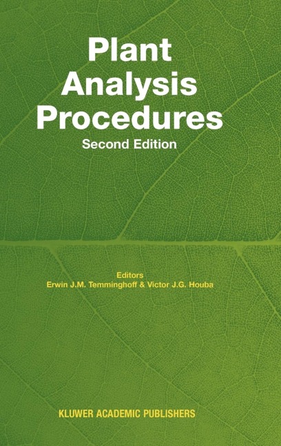 Plant Analysis Procedures