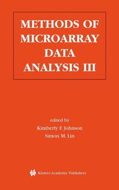 Methods of Microarray Data Analysis III: Papers from CAMDA 02