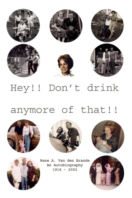Hey!! Dont Drink Anymore of That!!