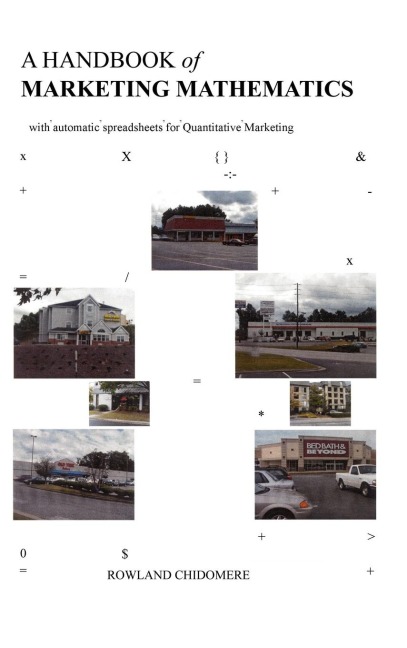 A Handbook of Marketing Mathematics: with automatic spreadsheets for Quantitative Marketing
