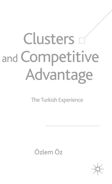 Clusters and Competitive Advantage: The Turkish Experience