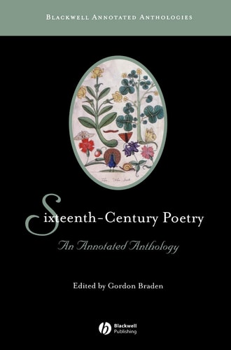 Sixteenth-Century Poetry An Annotated Anthology