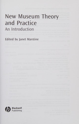 New Museum Theory and Practice An Introduction