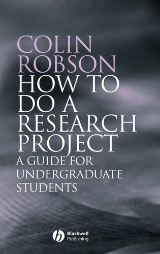 How to do a Research Project A Guide for Undergraduate Students