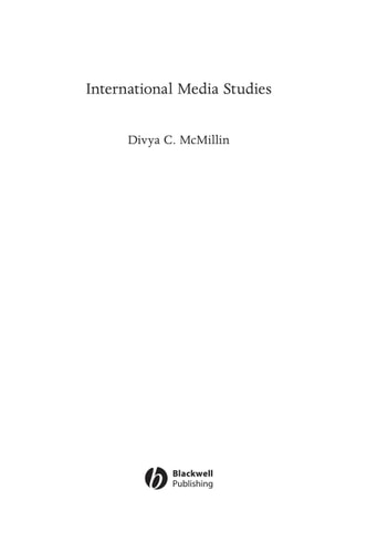 International Media Studies