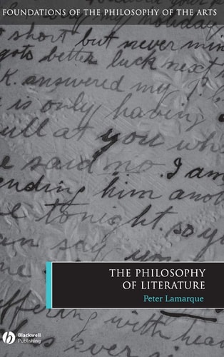The Philosophy of Literature