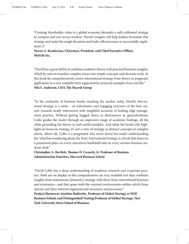 International Strategy Context, Concepts and Implications