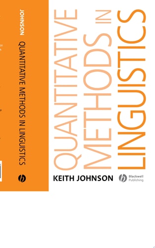 Quantitative Methods In Linguistics