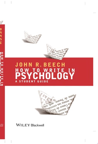 How To Write in Psychology A Student Guide
