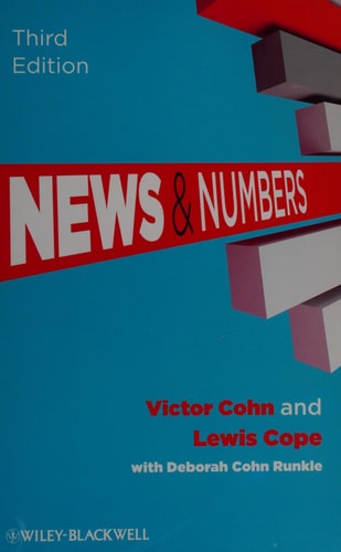 News and Numbers A Writer's Guide to Statistics