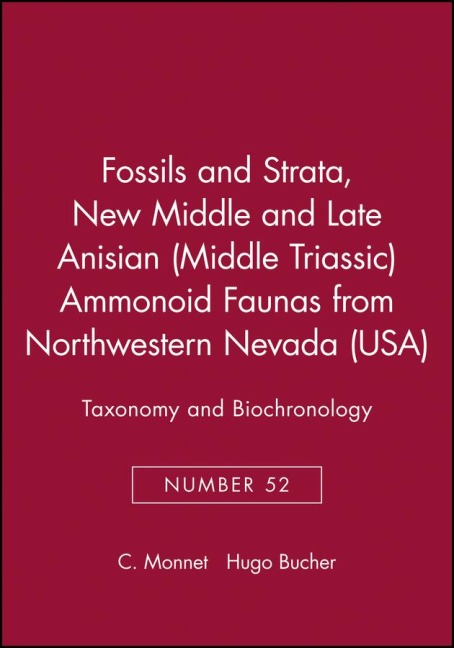 New Middle and Late Anisian (Middle Triassic) Ammonoid Faunas from Northwestern Nevada (Usa): Taxonomy and Biochronology, Proceedings of the 5th International Brachiopod Conference