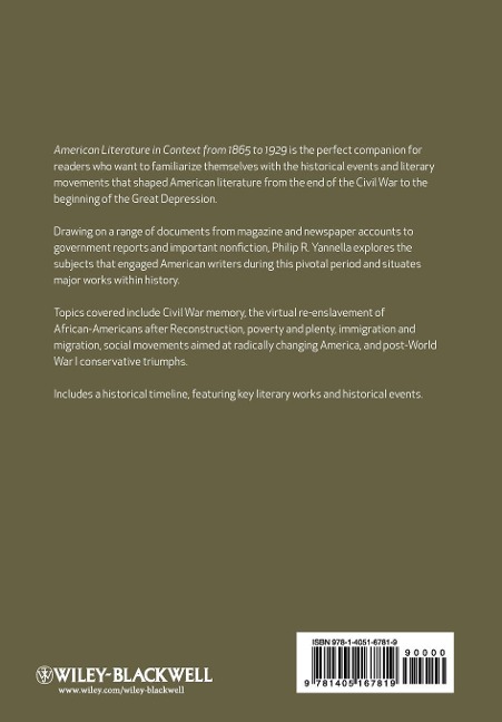 American Literature Context