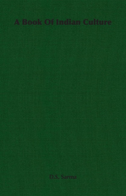 A Book Of Indian Culture