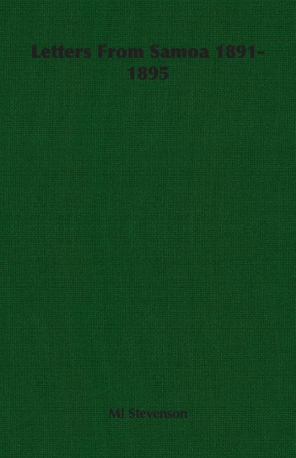 Letters From Samoa 1891-1895