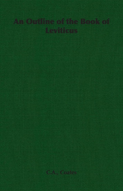 An Outline of the Book of Leviticus