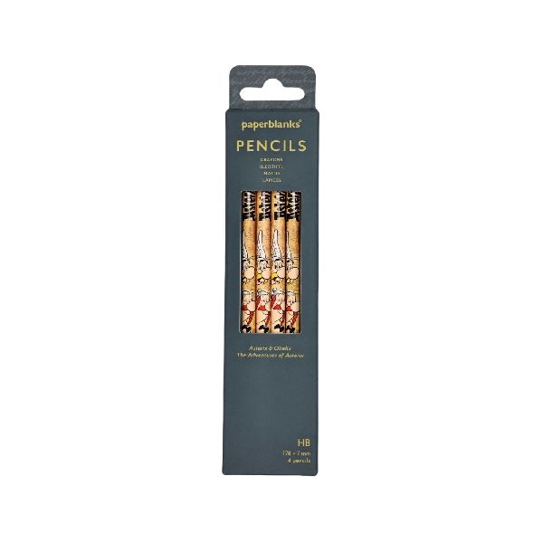 Asterix & Obelix (The Adventures of Asterix) Pencil (4 Pack)