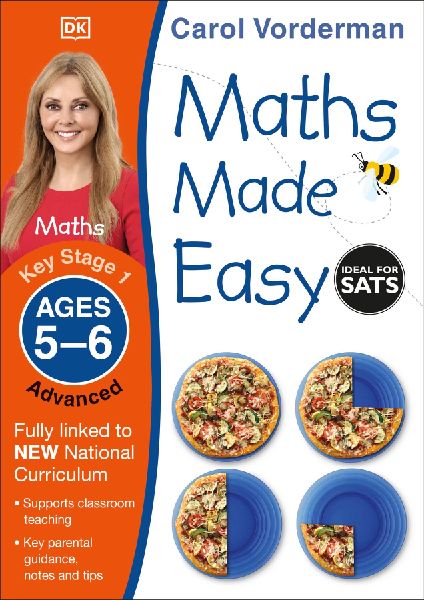 Maths Made Easy: Advanced, Ages 5-6 (Key Stage 1) : Supports the National Curriculum, Maths Exercise Book