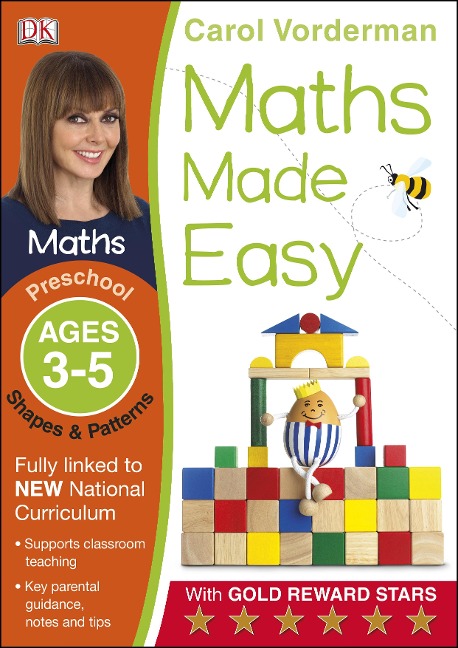 Maths Made Easy: Shapes & Patterns, Ages 3-5 (Preschool): Supports the National Curriculum, Maths Exercise Book