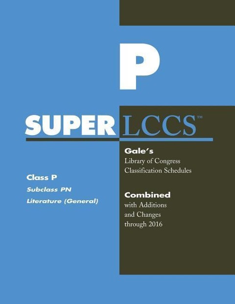 SUPERLCCS: Class P: Subclass PN: Literature (General)