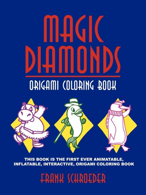 Magic Diamonds: Origami Coloring Book