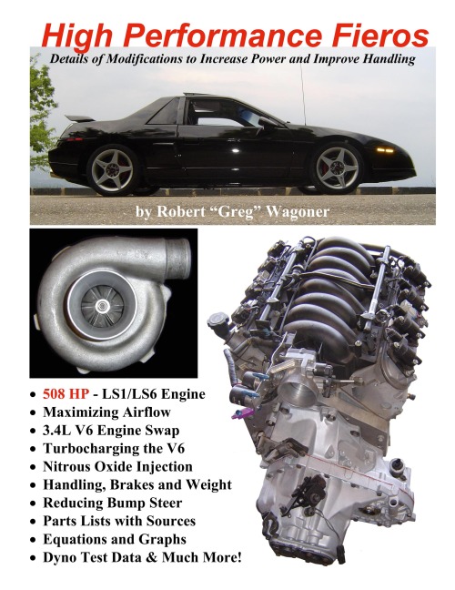 High Performance Fieros, 3.4L V6, Turbocharging, LS1 V8, Nitrous Oxide