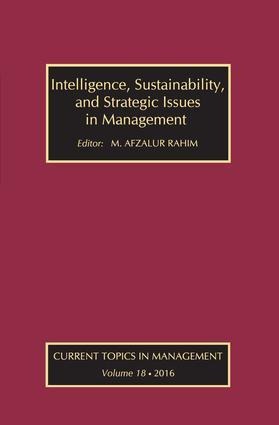 Intelligence, Sustainability, and Strategic Issues in Management: Current Topics in Management