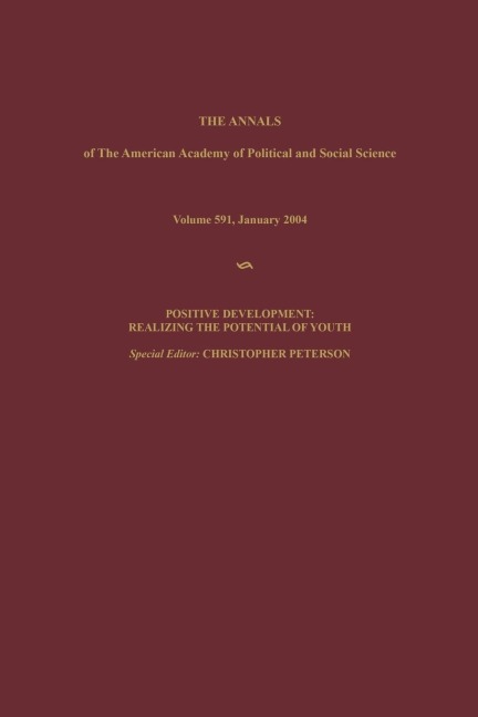 Positive Development: Realizing the Potential of Youth