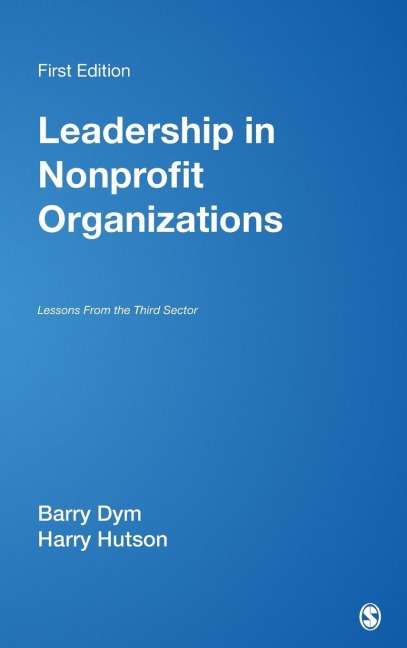 Leadership in Nonprofit Organizations: Lessons From the Third Sector