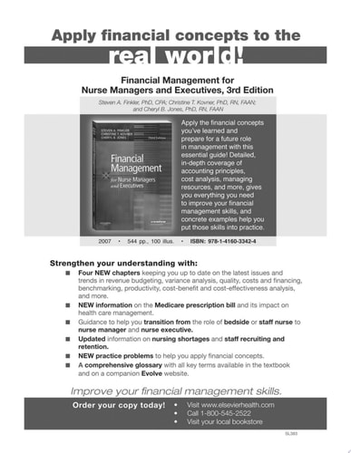 Budgeting Concepts for Nurse Managers