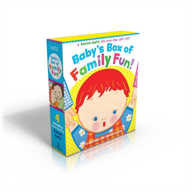 Babys Box of Family Fun! (Boxed Set): A 4-Book Lift-The-Flap Gift Set: Where Is Babys Mommy?; Daddy and Me; Grandpa and Me, Grandma and Me