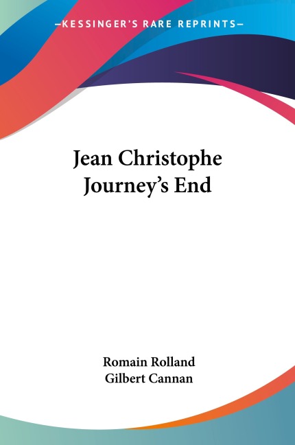 Jean Christophe Journeys End