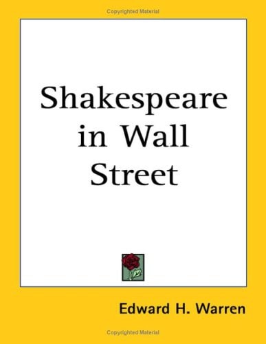 Shakespeare in Wall Street