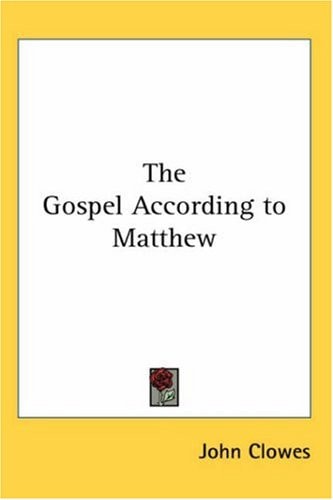 The Gospel According to Matthew