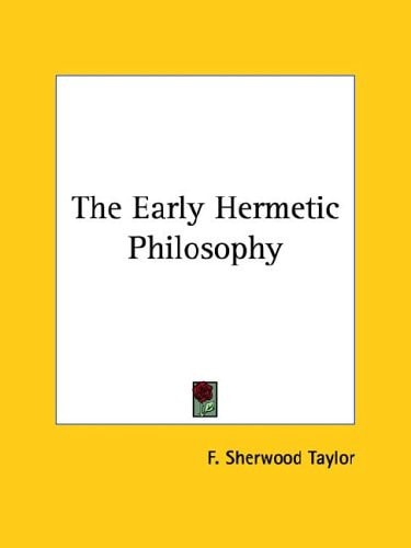 The Early Hermetic Philosophy