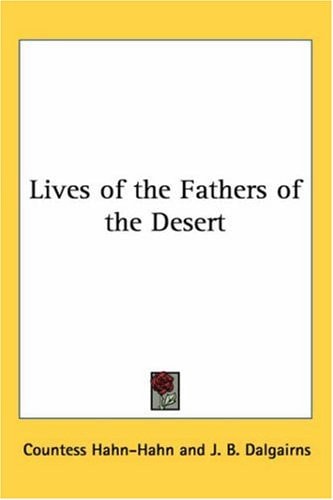 Lives of the Fathers of the Desert