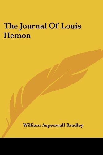 The Journal Of Louis Hemon