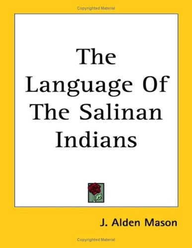 The Language Of The Salinan Indians