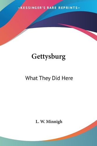 Gettysburg: What They Did Here