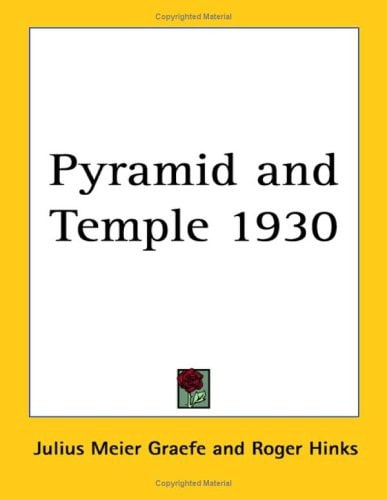 Pyramid and Temple 1930