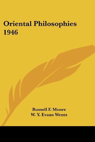 Oriental Philosophies 1946